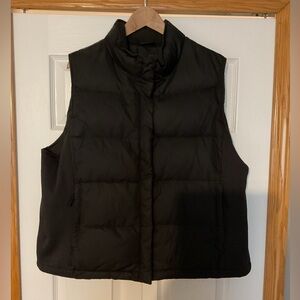 GAP Black Puffer Vest XXL